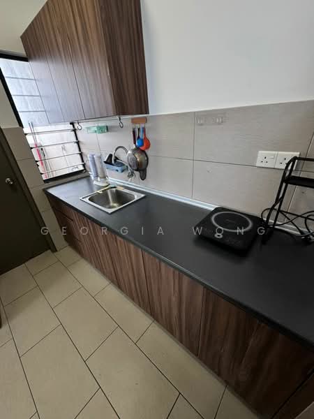 Service Residence for Rent at Astetica Residences - Georgia Wong - Kitchen - PropertyGuru.com.my