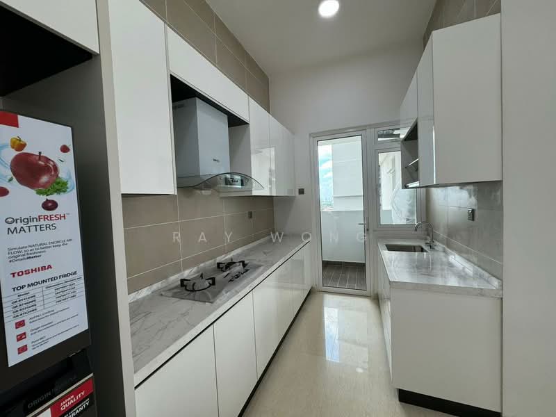 TriTower Residence @ Johor Bahru Sentral untuk Untuk Disewa - RM 4,000 /bulan, Apr 2026 - Kitchen - PropertyGuru.com.my
