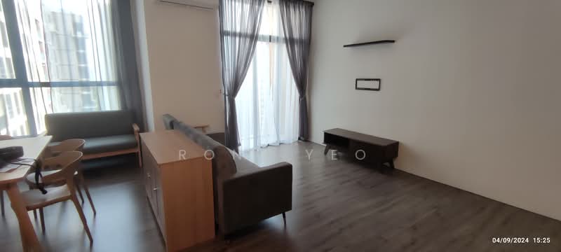 Service Residence for Rent at Henna Residence  @ The Quartz WM - Rony Yeo - Living Room - PropertyGuru.com.my