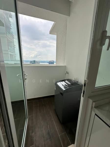 Service Residence for Rent at TriTower Residence @ Johor Bahru Sentral - Eugene Tneo - Balcony - PropertyGuru.com.my