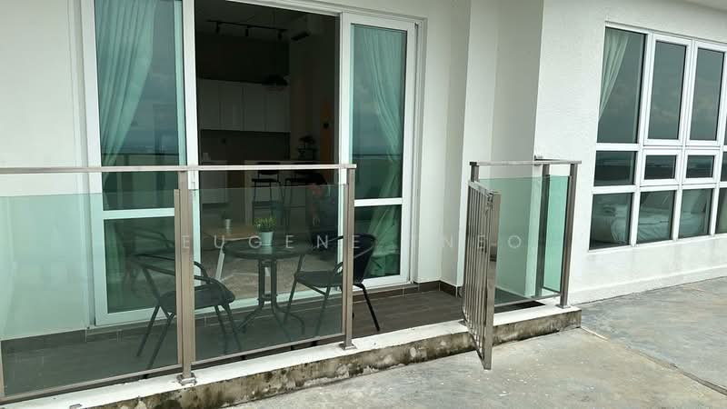 Service Residence for Rent at TriTower Residence @ Johor Bahru Sentral - Eugene Tneo - Balcony - PropertyGuru.com.my