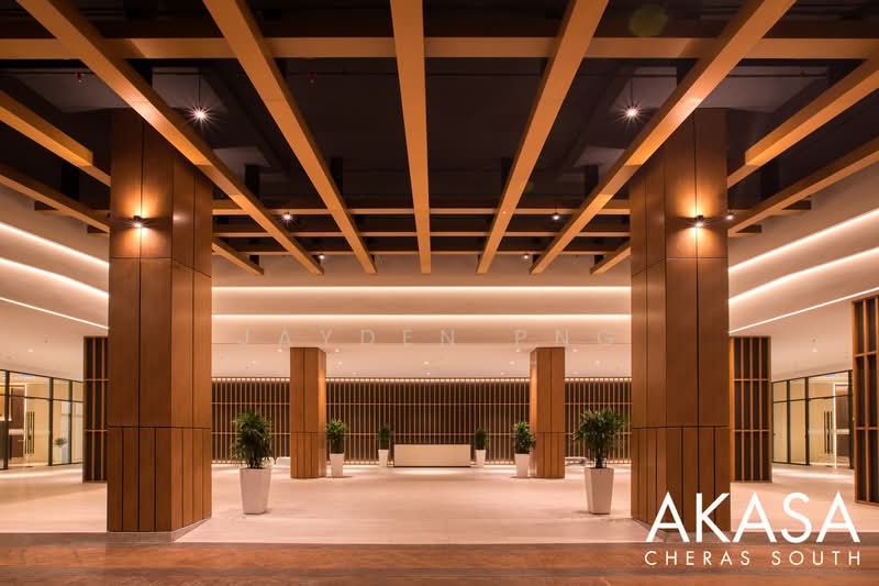 Service Residence for Sale at Akasa - Jayden Png - Grand Lobby - Entrance - PropertyGuru.com.my