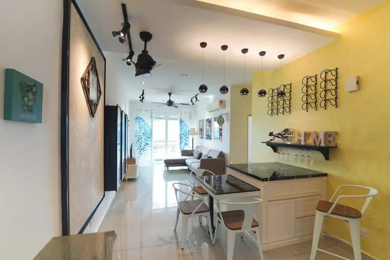 Condominium for Sale at The Majestic - Sam . - Living Room - PropertyGuru.com.my