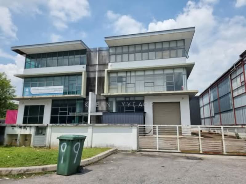For Rent - Factory With Cold Room, Suitable Food Business Meranti Jaya Puchong, 3 Storey Semi-D Factory