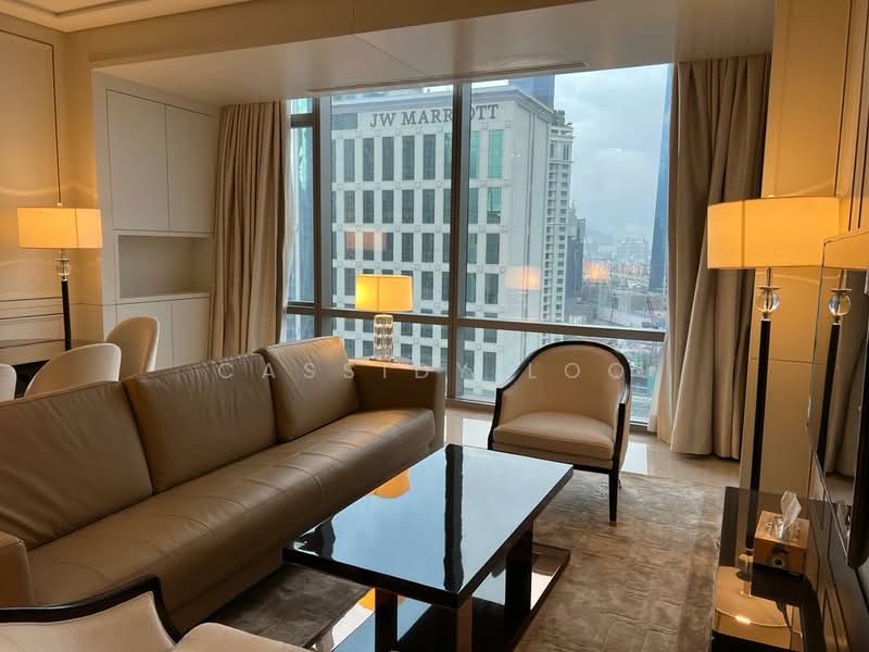 Service Residence for Sale at Pavilion Suites - Cassidy Loo - Living Room - PropertyGuru.com.my
