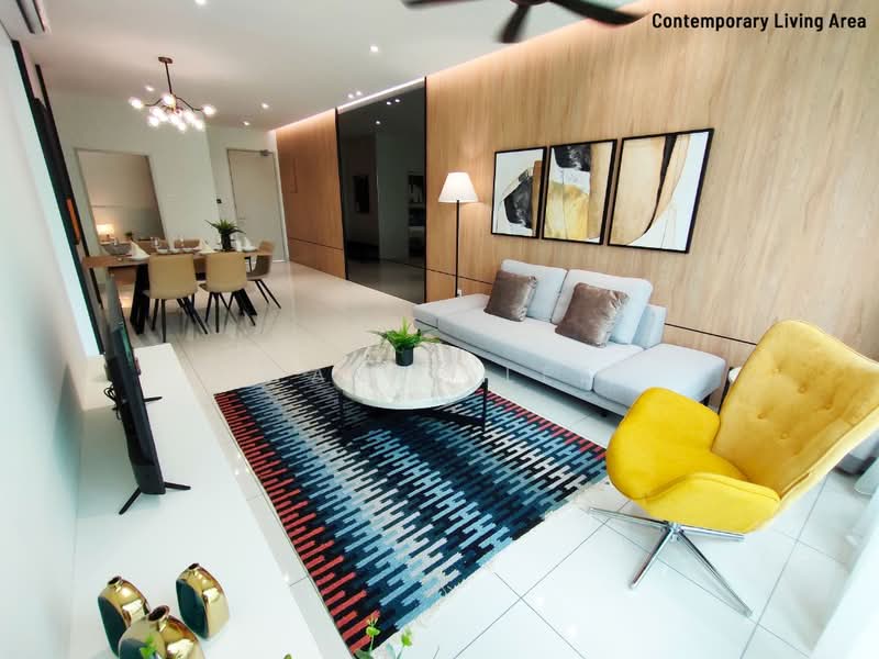 Apartment for Sale at Summit @ Lagoon Residences - Wayne Lee - Living Room - PropertyGuru.com.my