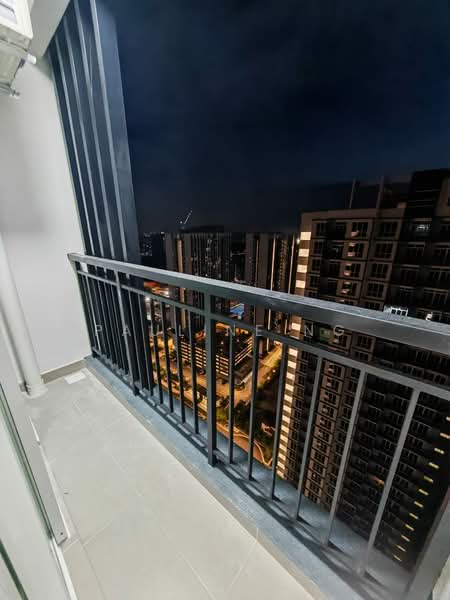 Service Residence for Rent at TRELLIS RESIDENCES - Pauline Ng - Balcony - PropertyGuru.com.my