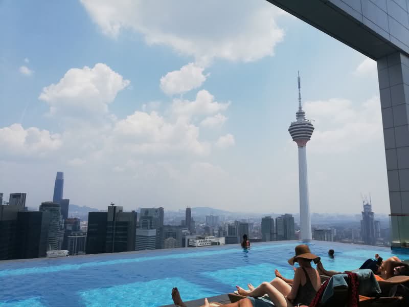 Service Residence for Rent at The Face Suites (Platinum Suites) - Jyne Lim - Pool - PropertyGuru.com.my