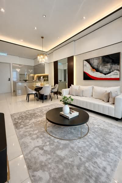 Condominium for Sale at River Park Bangsar South - Justin Lim - Living Room - PropertyGuru.com.my