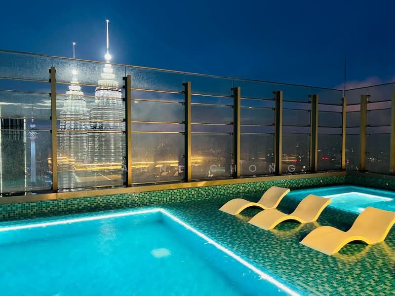 SO Sofitel Kuala Lumpur Residences untuk Untuk Disewa - RM 8,699 /bulan, Apr 2026 - Pool - PropertyGuru.com.my