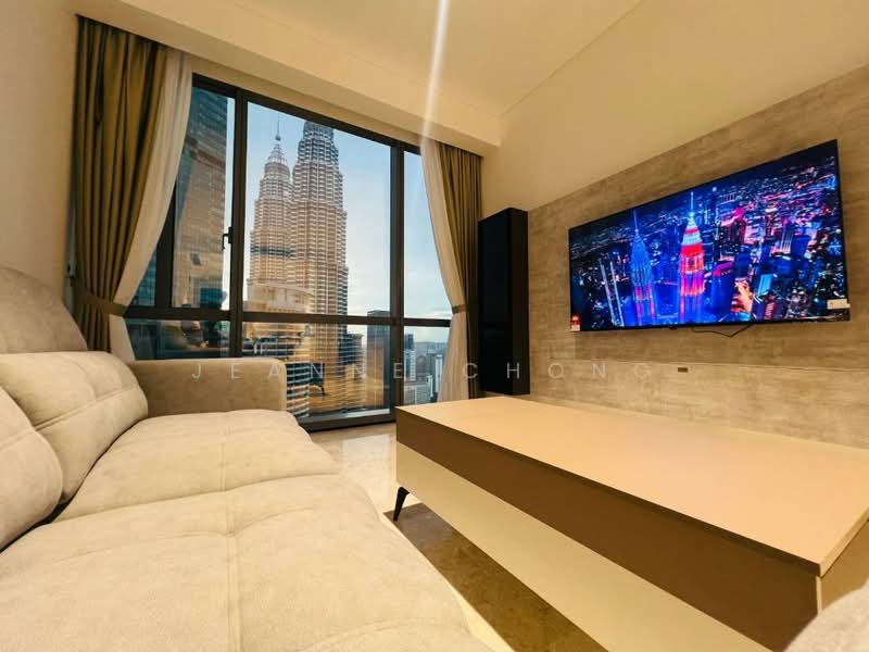 SO Sofitel Kuala Lumpur Residences untuk Untuk Disewa - RM 8,699 /bulan, Apr 2026 - Living Room - PropertyGuru.com.my