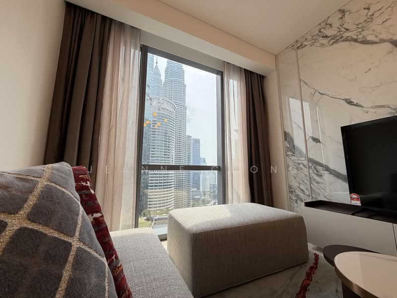SO Sofitel Kuala Lumpur Residences untuk Untuk Disewa - RM 8,699 /bulan, Apr 2026 - Living Room - PropertyGuru.com.my