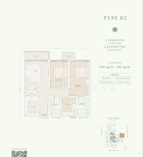Service Residence for Sale at Parkside Residences @ Setia Federal Hill - Chloe Leong - PropertyGuru.com.my