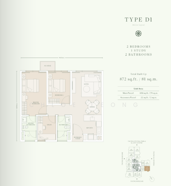 Service Residence for Sale at Parkside Residences @ Setia Federal Hill - Chloe Leong - PropertyGuru.com.my