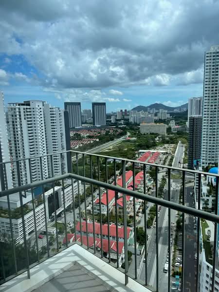Service Residence for Rent at The Tamarind - Joey Teh - Balcony - PropertyGuru.com.my