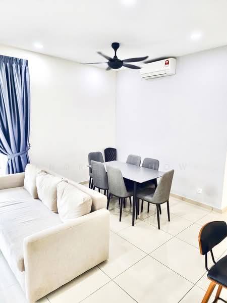 Living Room and Dining Room