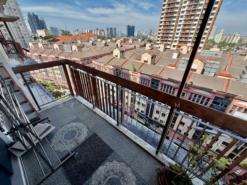 Service Residence for Sale at Diamond Residences - Azli Ibrahim - Balcony - PropertyGuru.com.my
