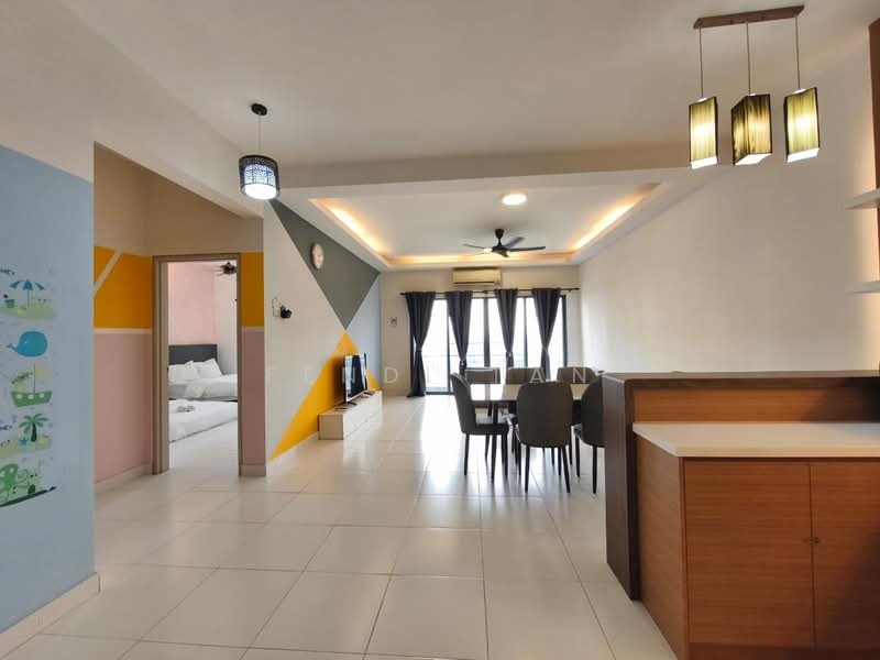 Service Residence for Rent at SetiaWalk - Fendi tan - Living Room - PropertyGuru.com.my