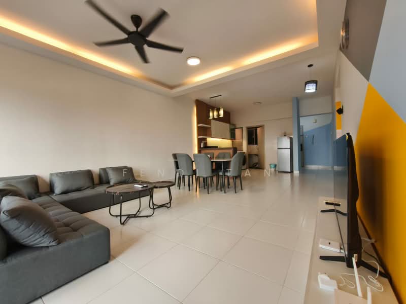 Service Residence for Rent at SetiaWalk - Fendi tan - Living Room - PropertyGuru.com.my