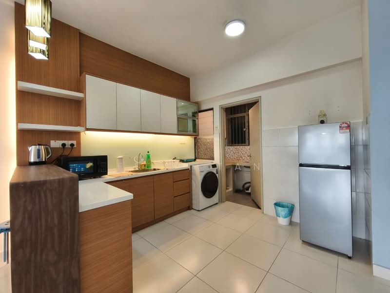 Service Residence for Rent at SetiaWalk - Fendi tan - Kitchen - PropertyGuru.com.my