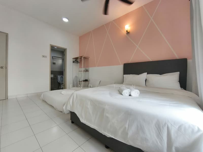 Service Residence for Rent at SetiaWalk - Fendi tan - Bedroom - PropertyGuru.com.my