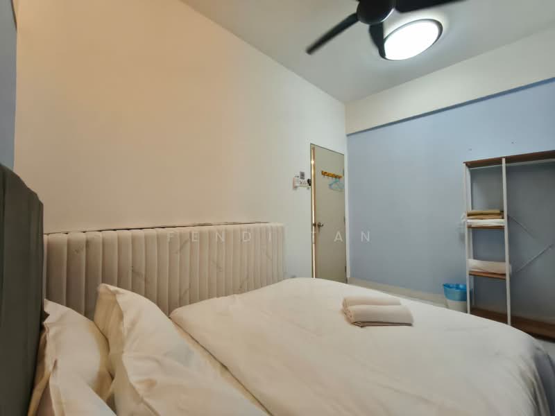 Service Residence for Rent at SetiaWalk - Fendi tan - Bedroom - PropertyGuru.com.my