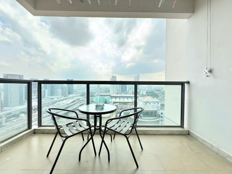 Service Residence for Sale at R&F Princess Cove Phase 1 - Jun Xiong Tan - Balcony - PropertyGuru.com.my