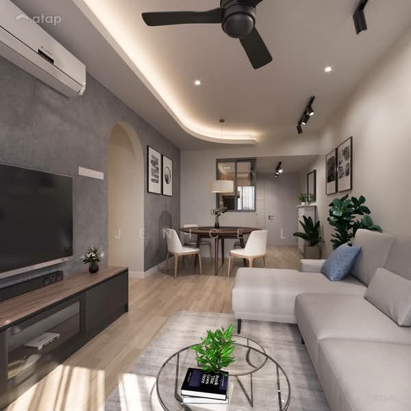 Service Residence for Sale at MIRAI Residences - Jenice L - Living Room - PropertyGuru.com.my