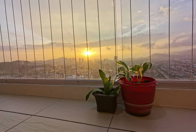 Service Residence for Rent at United Point (Residensi Berpadu) - Devin Goik - Balcony - PropertyGuru.com.my