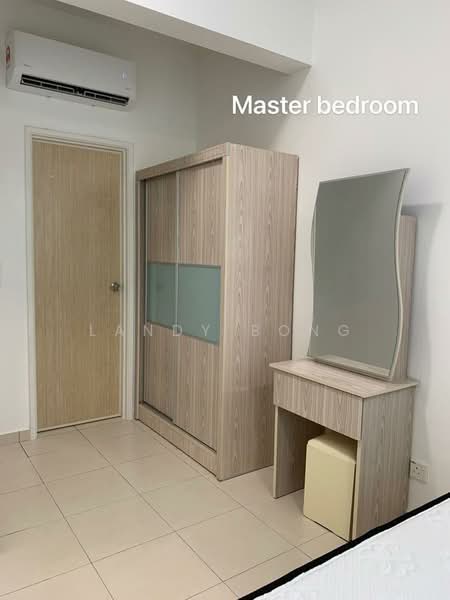Condominium for Rent at i-Santorini - Landy Bong - Master Bedroom - PropertyGuru.com.my