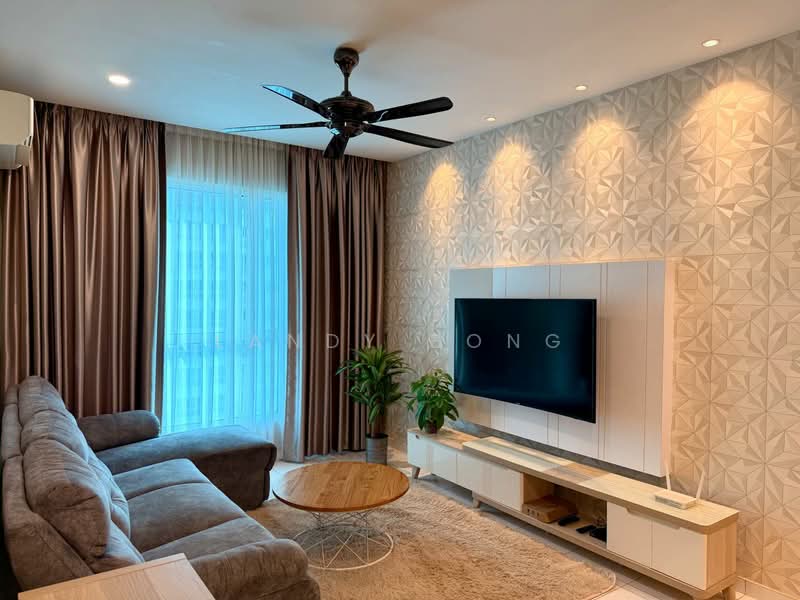 Condominium for Rent at i-Santorini - Landy Bong - Living Room - PropertyGuru.com.my