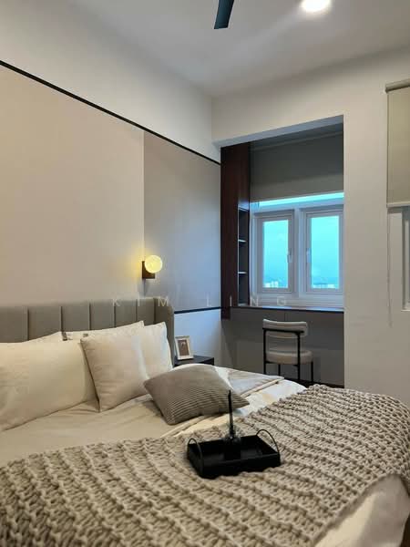Met 1 Residences untuk Untuk Disewa - RM 3,300 /bulan, Apr 2026 - Master Bedroom - PropertyGuru.com.my