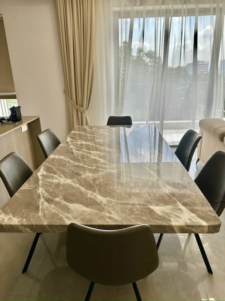Kondominium untuk Disewa di Park Place - Raiden Yap - Dining Room - PropertyGuru.com.my
