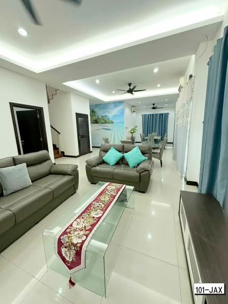 Semi-Detached House for Rent in Setia Eco Park (Setia Alam) - Jay Tan - Living Room - PropertyGuru.com.my