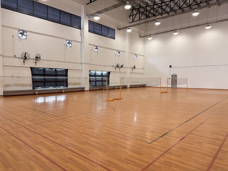 Badminton court