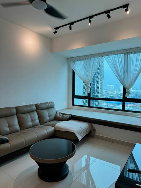 Service Residence for Rent at Greenfield Residence - Siew Kim Lee - Living Room - PropertyGuru.com.my