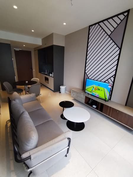 Service Residence for Rent at Millerz Square Serviced Residence - Charlotte Tee - Living Room - PropertyGuru.com.my