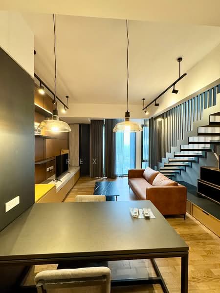 Condominium for Rent at Twy Duplex Condos - Rex Tan - Living Room - PropertyGuru.com.my