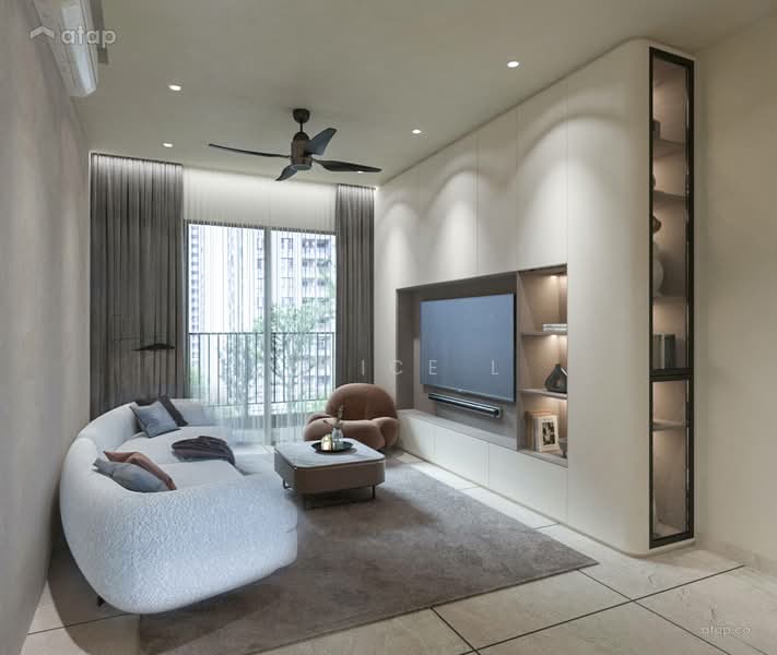 Condominium for Sale at Levia Residence, Kuala Lumpur - Jenice L - Living Room - PropertyGuru.com.my