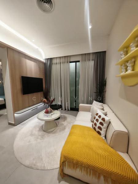 Kediaman Servis untuk Dijual di Maxim D'Parc - Chan Ying Yee - Living Room - PropertyGuru.com.my
