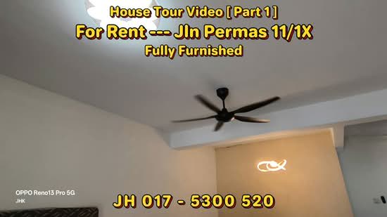 2-storey Terraced House for Rent in Permas Jaya (Johor Bahru) - Richard Shai - PropertyGuru.com.my