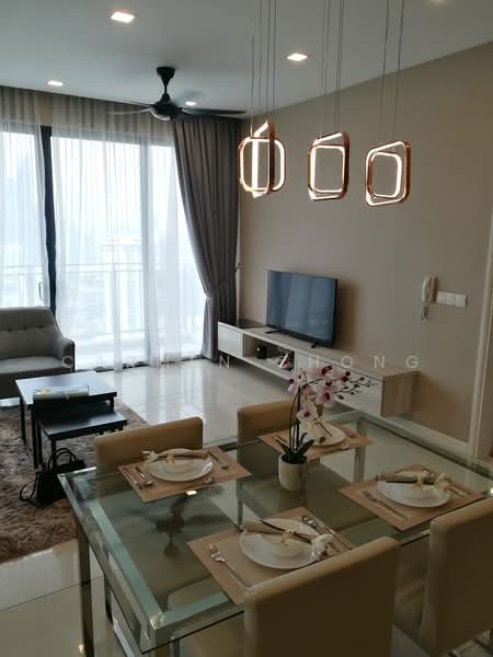 Service Residence for Rent at Nadi Bangsar - Carmen Chong - Living Room - PropertyGuru.com.my