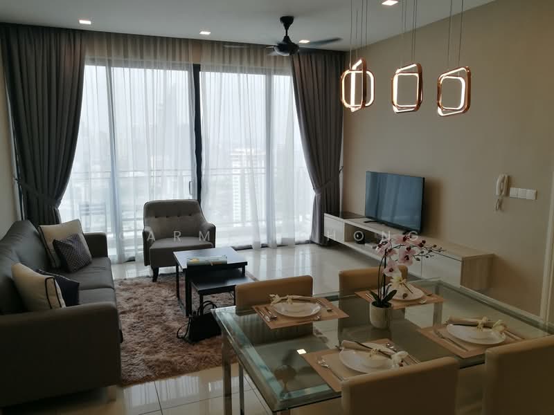 Service Residence for Rent at Nadi Bangsar - Carmen Chong - Living Room - PropertyGuru.com.my