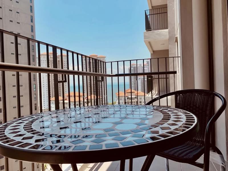 Service Residence for Sale at The Tamarind - Landy Bong - Balcony - PropertyGuru.com.my