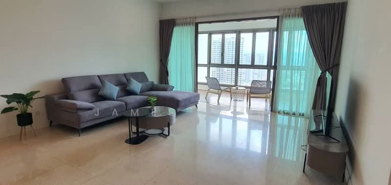 Condominium for Rent at Seni Mont Kiara - James Chang - Living Room - PropertyGuru.com.my