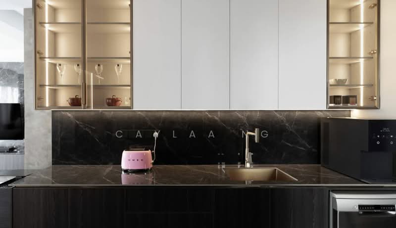 Servis Apartment untuk Dijual di Skyluxe On The Park Bukit Jalil - Caylaa Ng - Kitchen - PropertyGuru.com.my