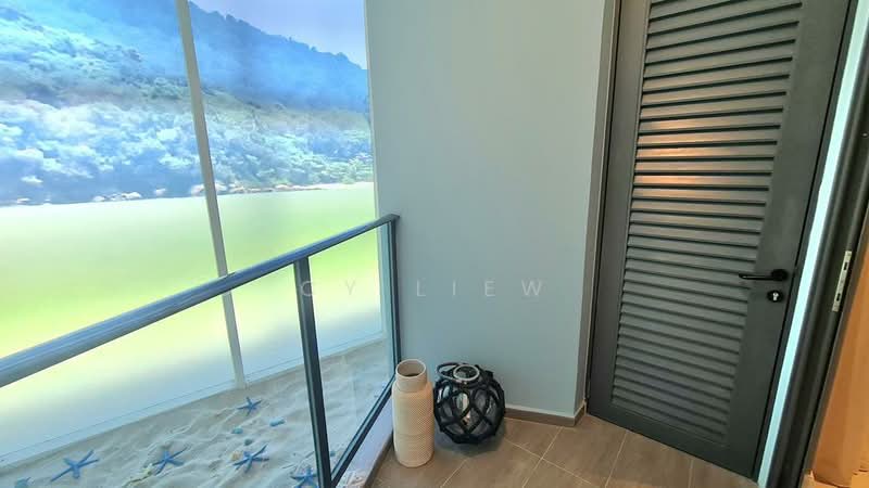 Apartment for Sale at Assana Serviced Suites @ Tropicana Cenang - CY Liew - Balcony - PropertyGuru.com.my