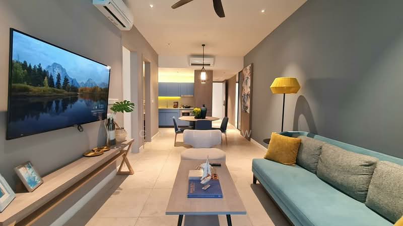 Apartment for Sale at Assana Serviced Suites @ Tropicana Cenang - CY Liew - Living Room - PropertyGuru.com.my
