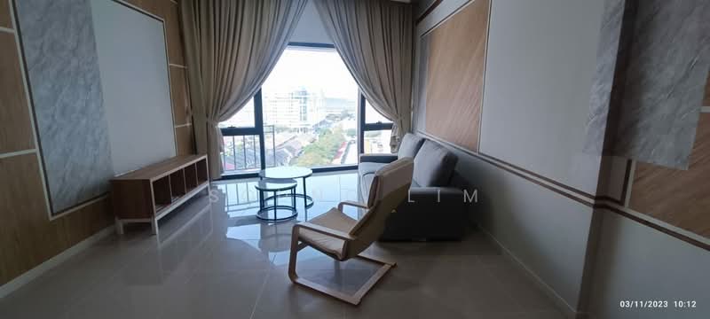 Service Residence for Rent at Sapphire Paradigm - Soung Lim - Living Room - PropertyGuru.com.my