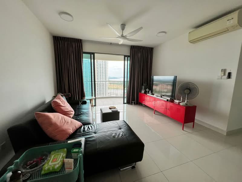 Condominium for Sale at Teega Residences - Kate Tee - Living Room - PropertyGuru.com.my